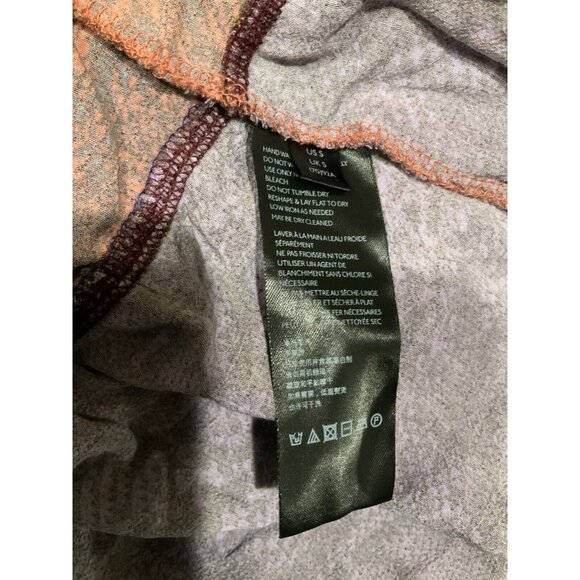 by Anthropologie Colima Maxi Dress Orange, Purple & Green Snakeskin, Size Small - Picture 8 of 9